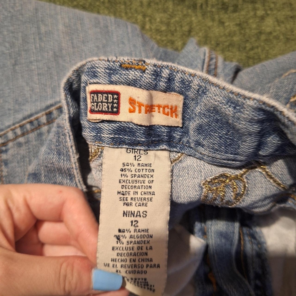 Embroidered Blue Jeans - Picture 7 of 7